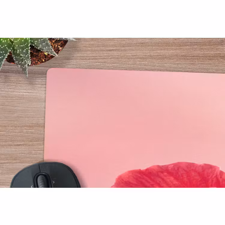 Mauspad - Rote Blume – Natur — 5