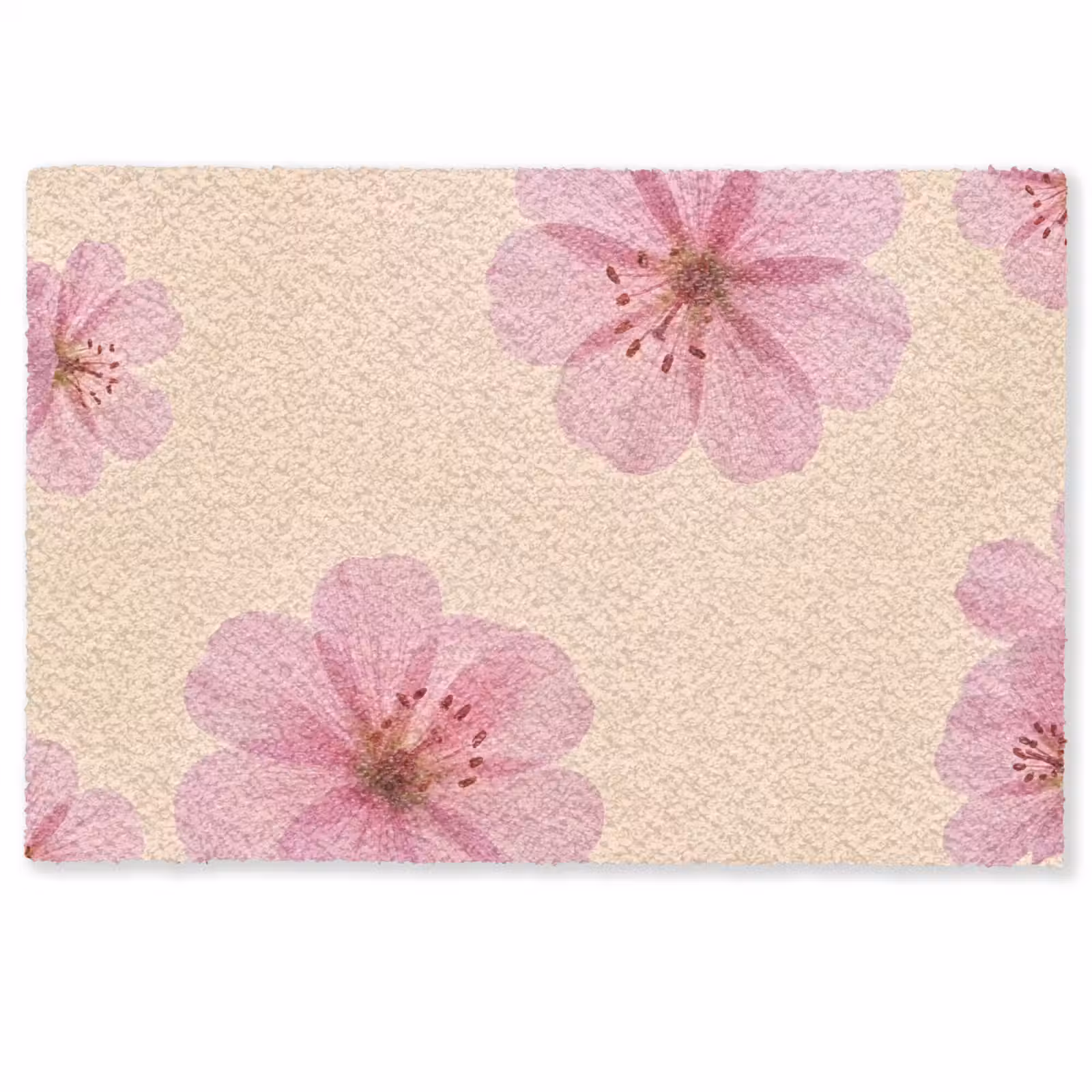 Fußmatte - Blumen – Flora – Pastell — 1
