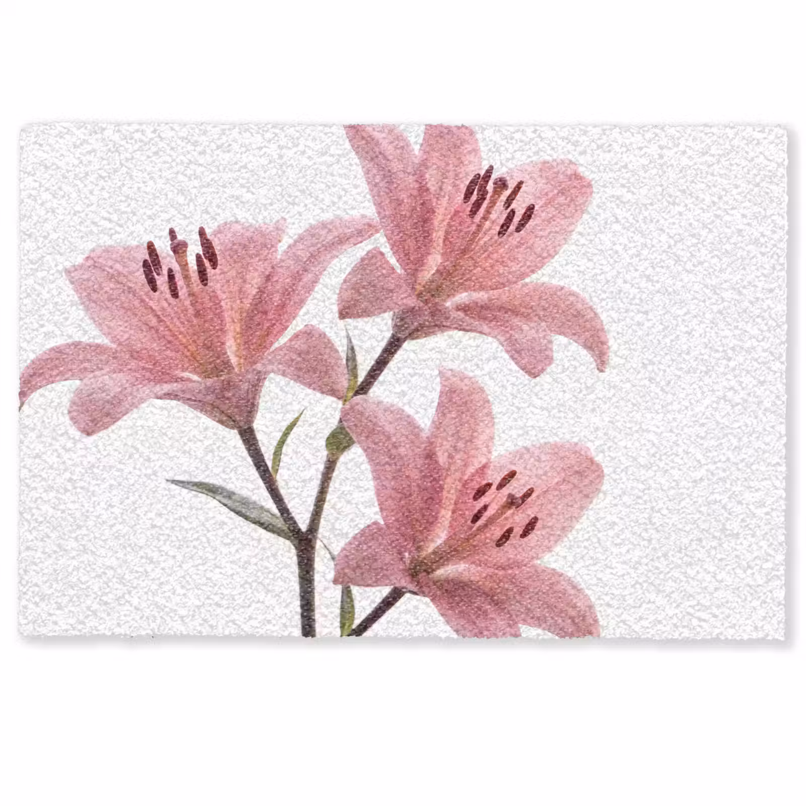 Fußmatte - Blumen – Sanft – Modern — 1