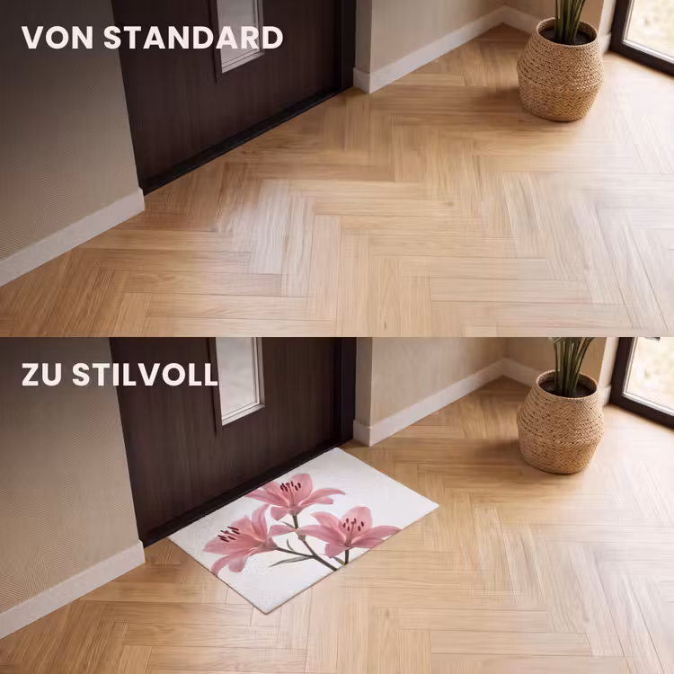 Fußmatte - Blumen – Sanft – Modern — 3