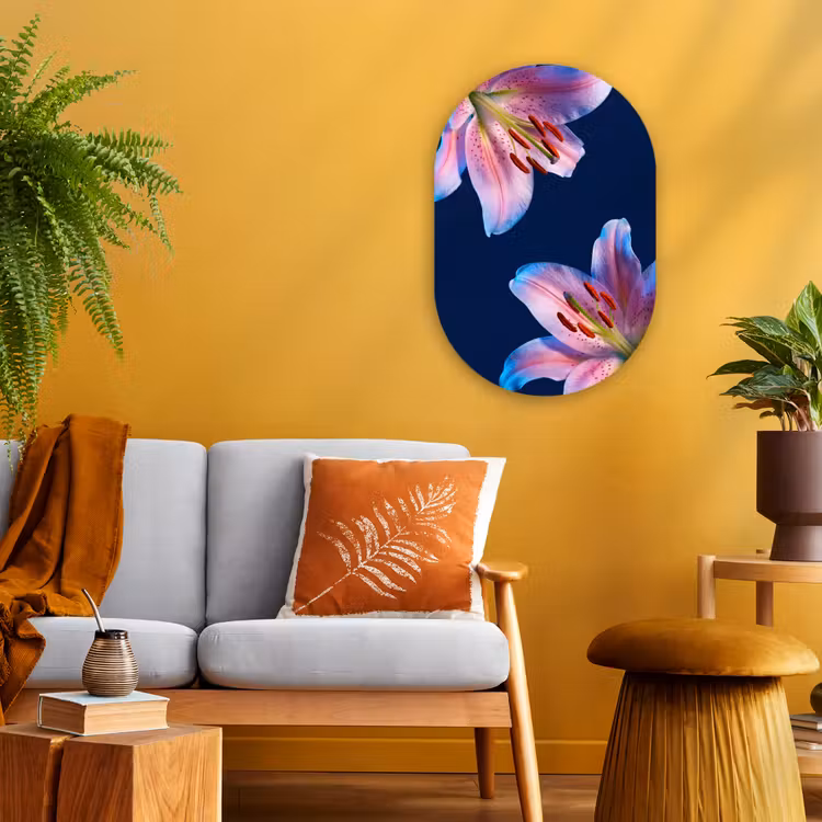 Forexbild Oval - Blumen – Farbenfroh – Botanisch — 2