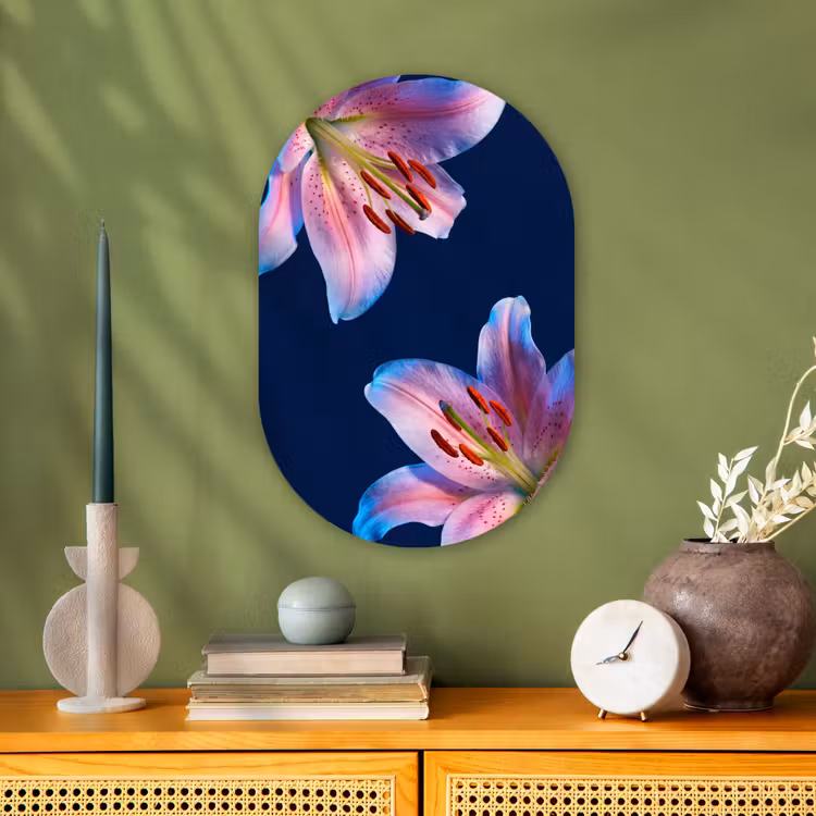 Forexbild Oval - Blumen – Farbenfroh – Botanisch — 3
