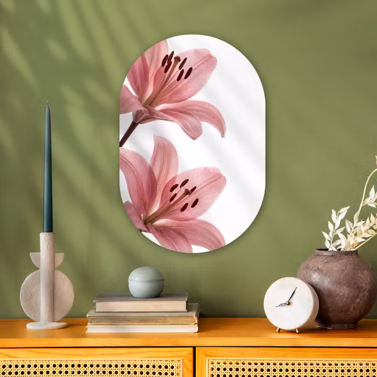 Forexbild Oval - Blumen – Sanft – Modern — 3