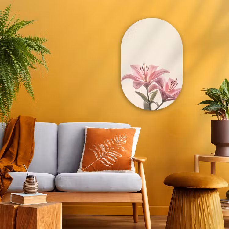 Forexbild Oval - Blumen – Zart – Flora — 2