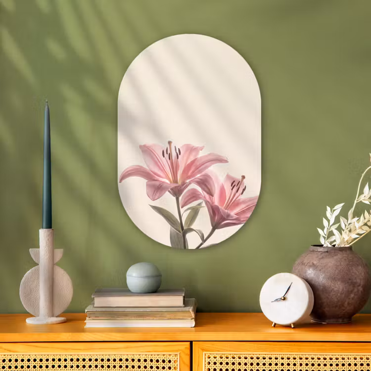 Forexbild Oval - Blumen – Zart – Flora — 3