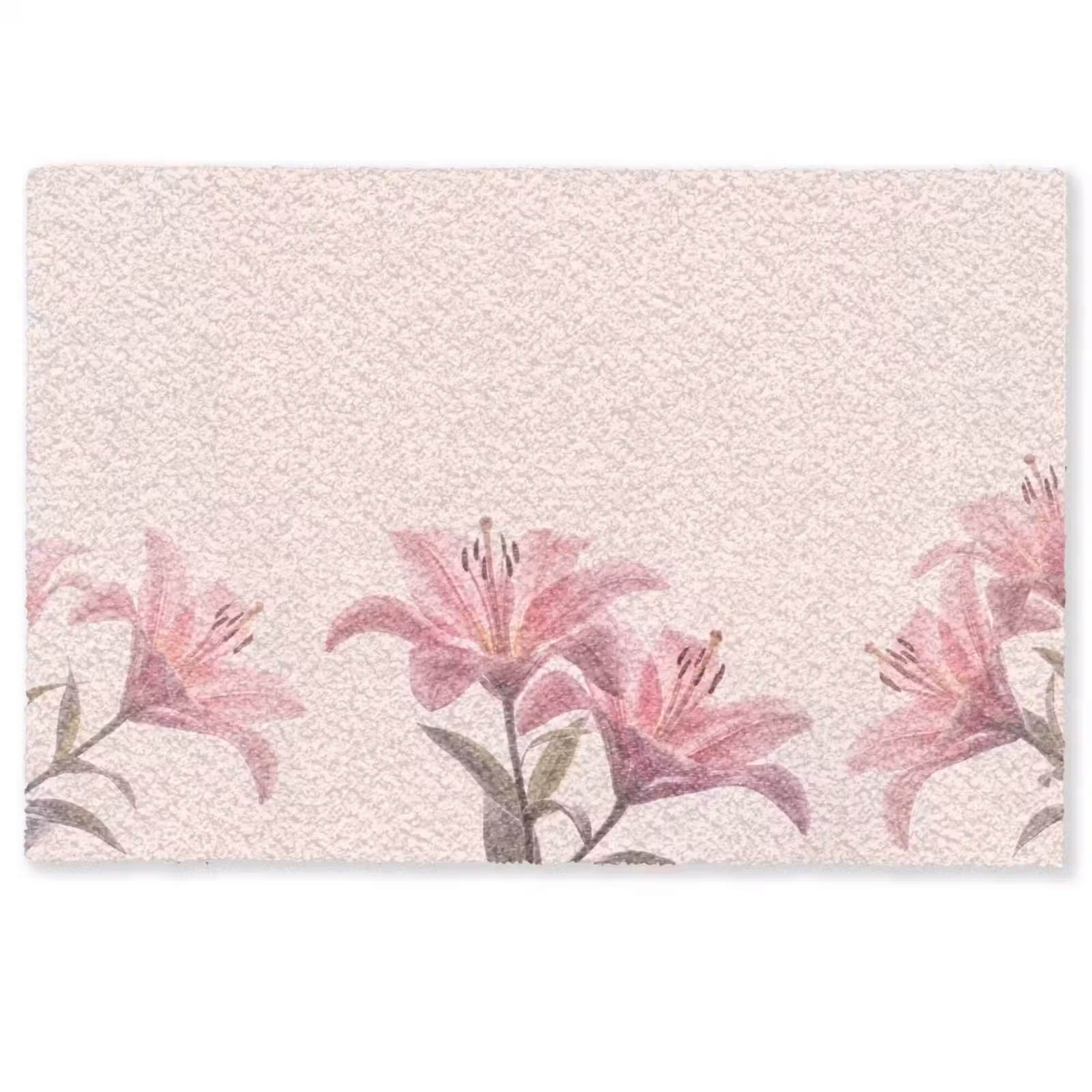Fußmatte - Blumen – Zart – Flora — 1