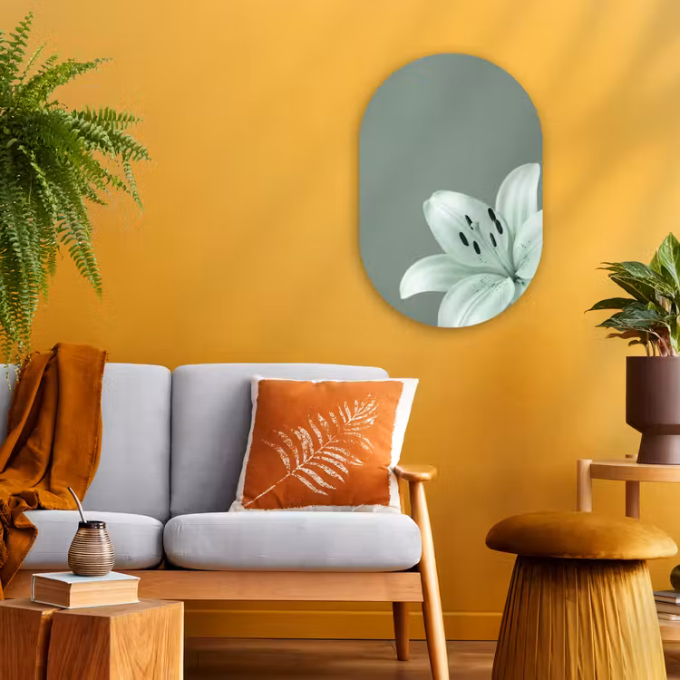 Forexbild Oval - Blumen – Natur – Grün — 2
