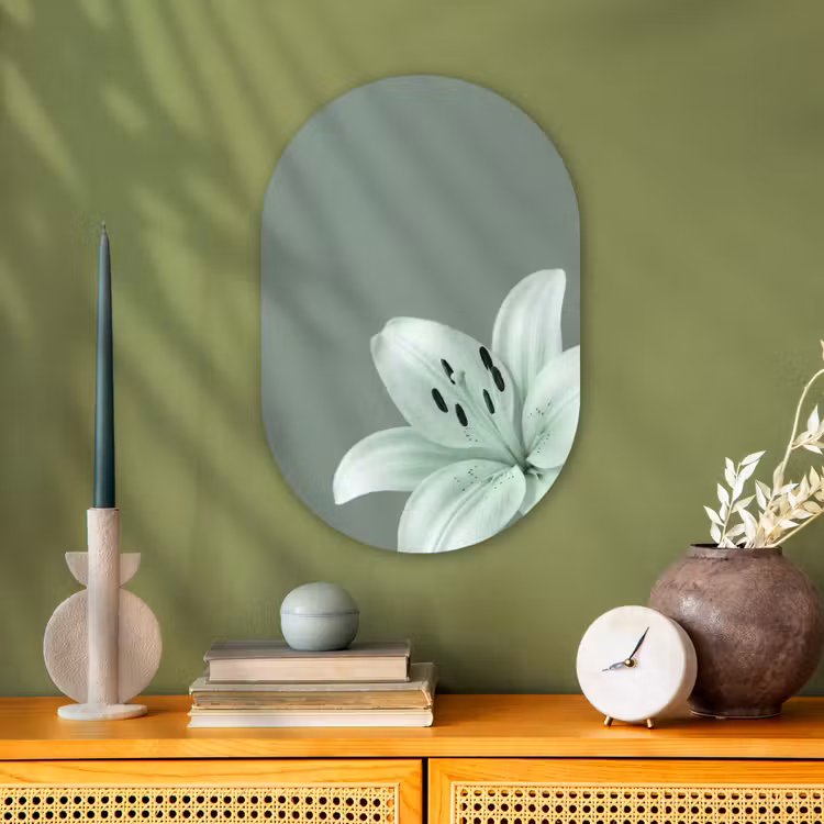 Forexbild Oval - Blumen – Natur – Grün — 3