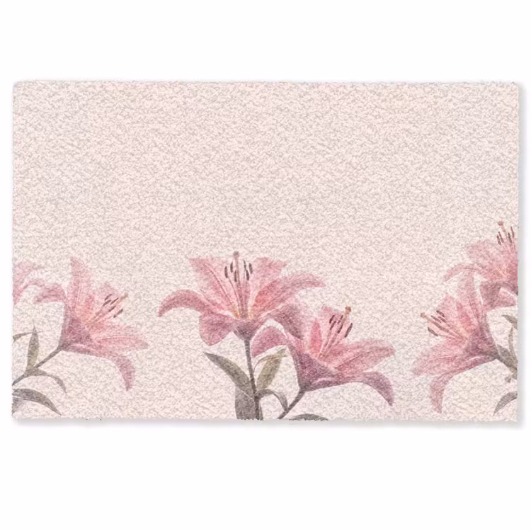 Fußmatte - Blumen – Zart – Flora — 1