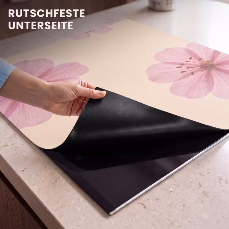 Herdabdeckplatte - Blumen – Flora – Pastell — 9