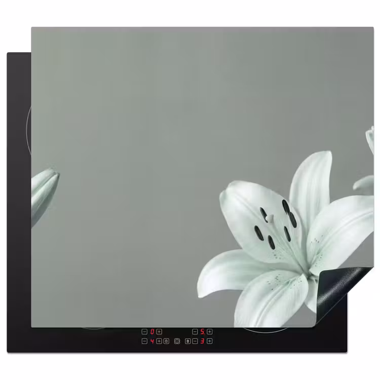 Herdabdeckplatte - Blumen – Natur – Grün — 1