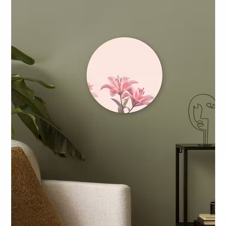 Forexbild Rund - Blumen – Zart – Flora — 3