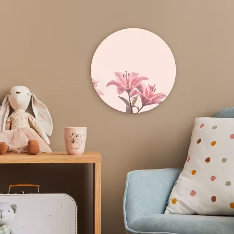 Forexbild Rund - Blumen – Zart – Flora — 5