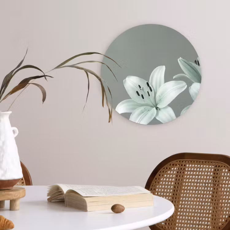 Forexbild Rund - Blumen – Natur – Grün — 4