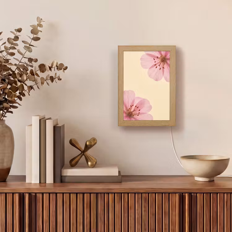 Personalisierte Lightbox - Blumen – Flora – Pastell — 4