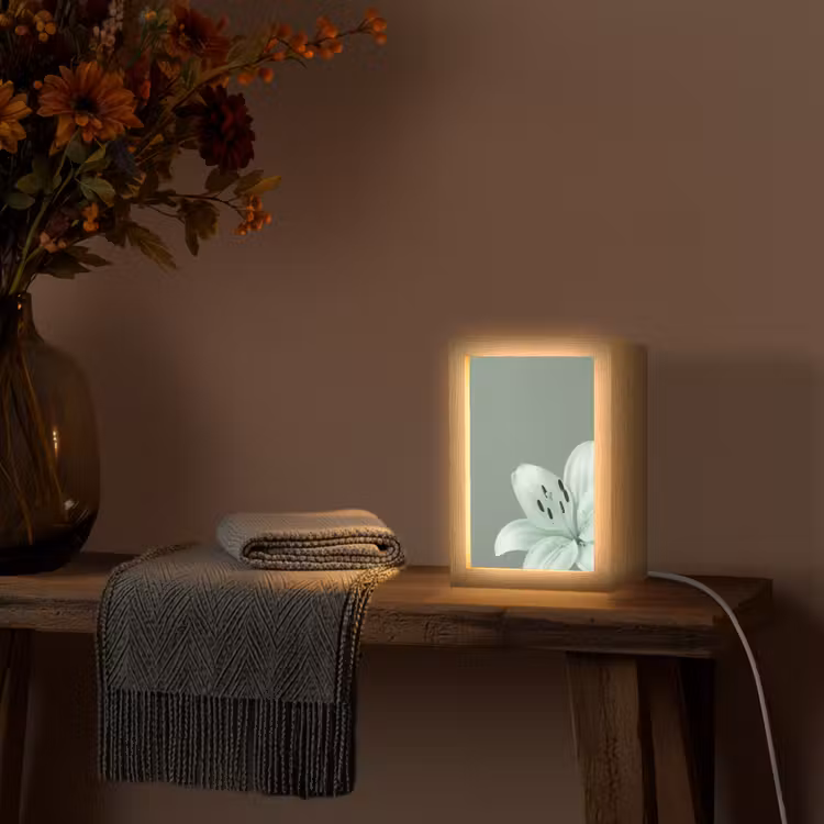 Personalisierte Lightbox - Blumen – Natur – Grün — 3