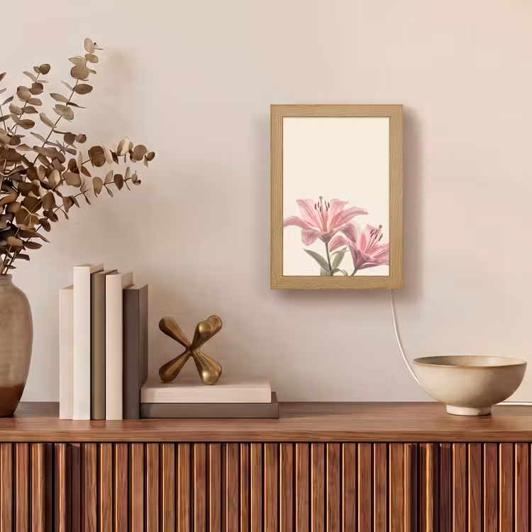 Personalisierte Lightbox - Blumen – Zart – Flora — 4