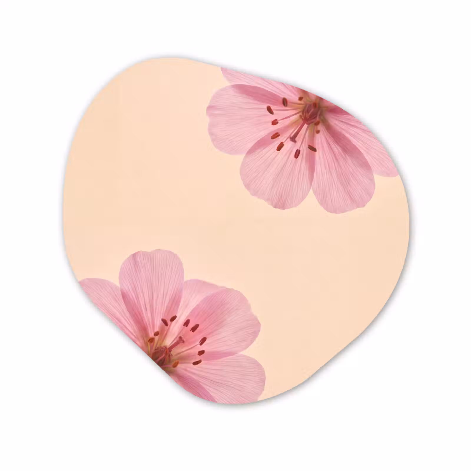 Forexbild Organische Form - Blumen – Flora – Pastell — 1