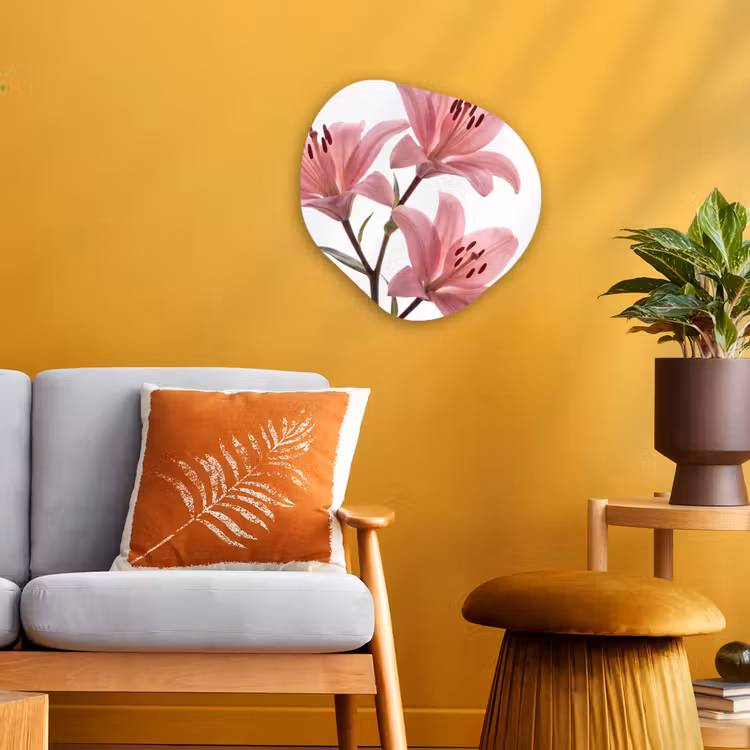 Forexbild Organische Form - Blumen – Sanft – Modern — 3
