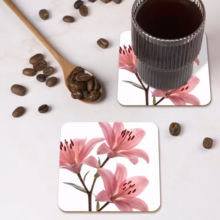 Untersetzer - Blumen – Sanft – Modern — 4
