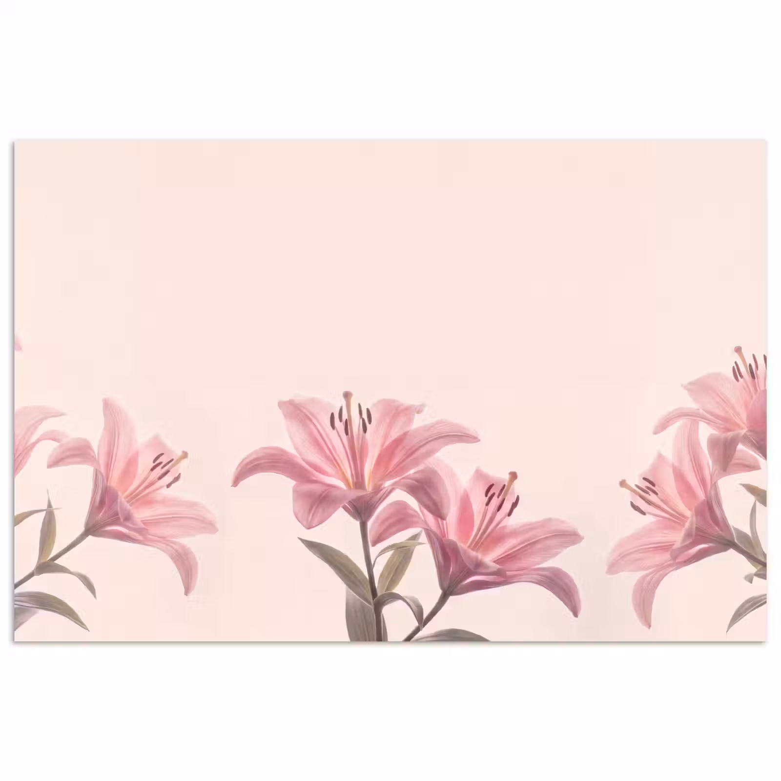Poster - Blumen – Zart – Flora — 1
