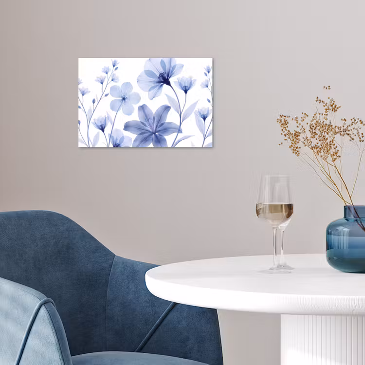 Poster - Blaue Blumen – Natur — 4