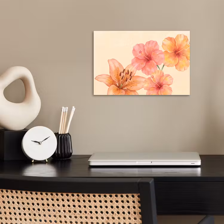 Poster - Blumen – Aquarell – Natur — 2