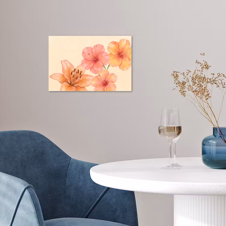 Poster - Blumen – Aquarell – Natur — 4
