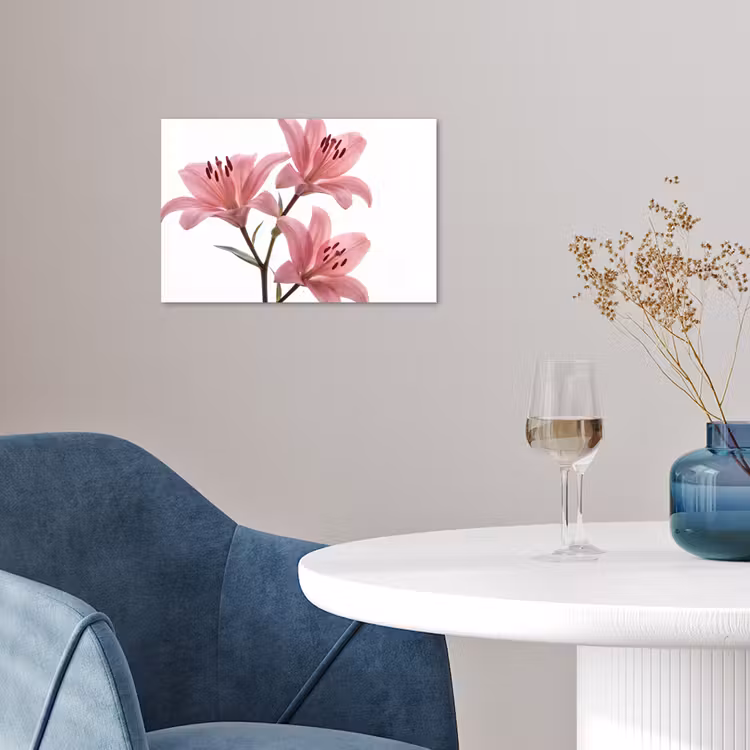 Poster - Blumen – Sanft – Modern — 4