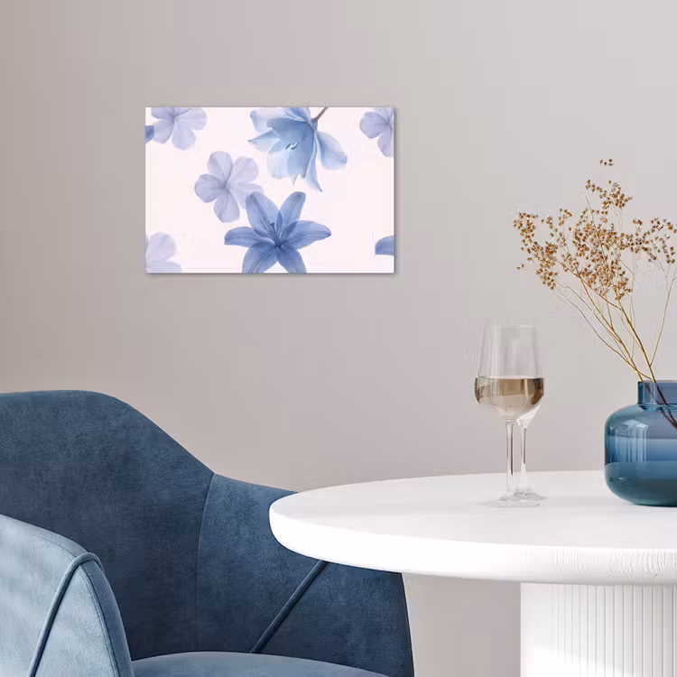 Poster - Blumen – Transparent – Modern — 4