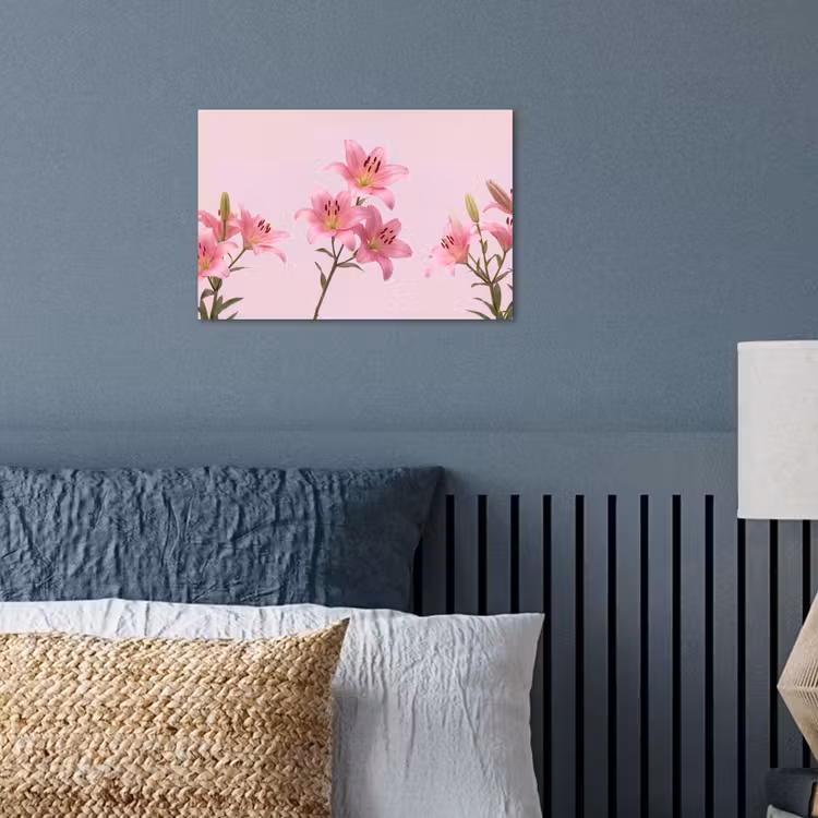 Poster - Blumen – Zart – Rosa — 3