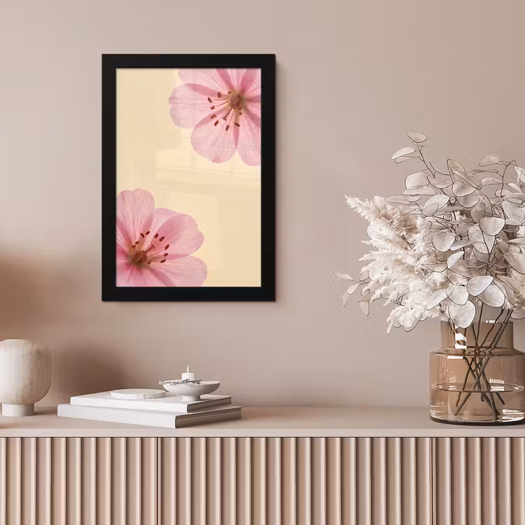 Bilder mit Rahmen - Blumen – Flora – Pastell — 4