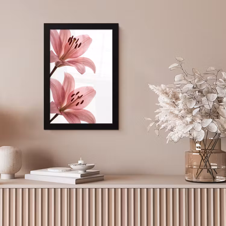 Bilder mit Rahmen - Blumen – Sanft – Modern — 4