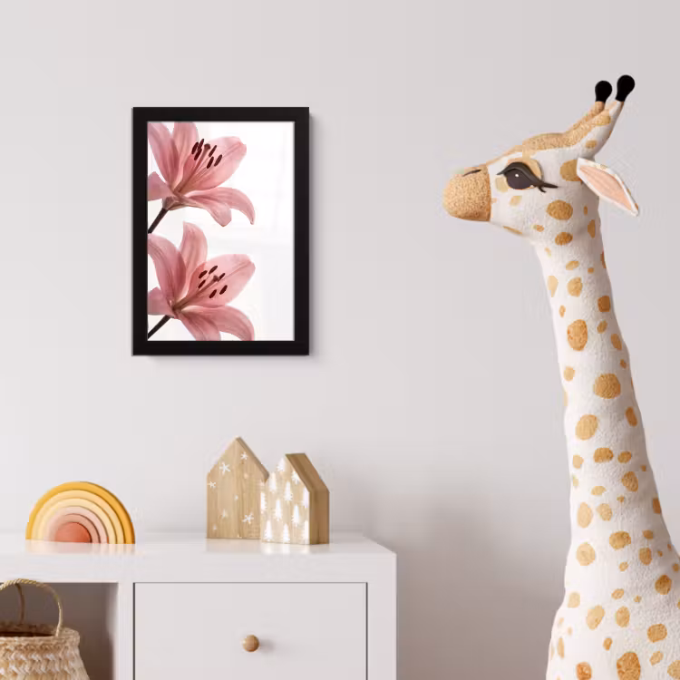 Bilder mit Rahmen - Blumen – Sanft – Modern — 5