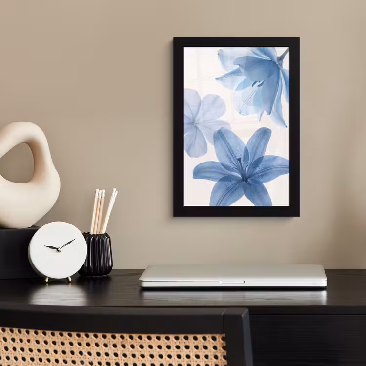 Bilder mit Rahmen - Blumen – Transparent – Modern — 2