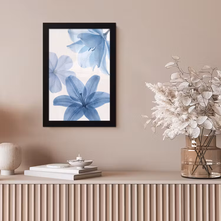 Bilder mit Rahmen - Blumen – Transparent – Modern — 4