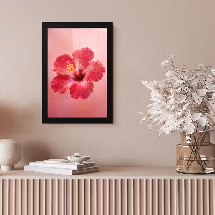 Bilder mit Rahmen - Rote Blume – Natur — 4