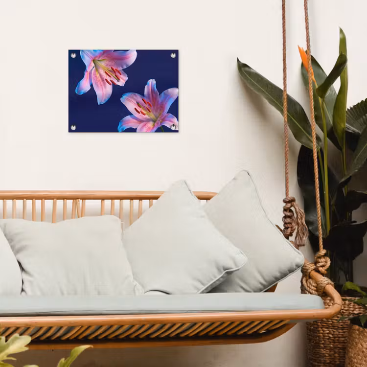 Gartenposter - Blumen – Farbenfroh – Botanisch — 4