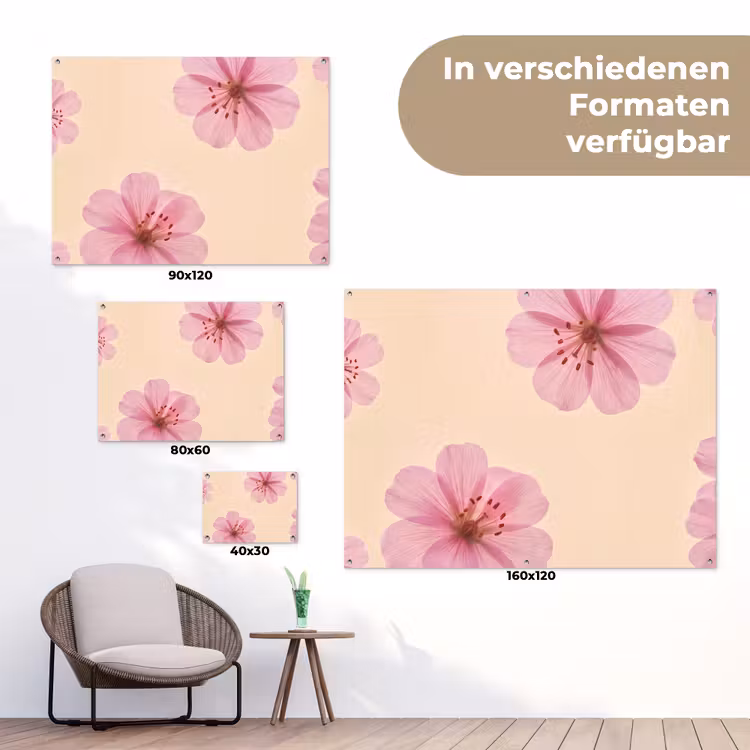 Gartenposter - Blumen – Flora – Pastell — 6