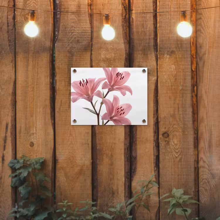 Gartenposter - Blumen – Sanft – Modern — 2