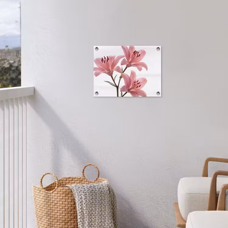 Gartenposter - Blumen – Sanft – Modern — 5