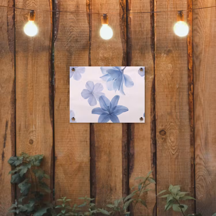 Gartenposter - Blumen – Transparent – Modern — 2