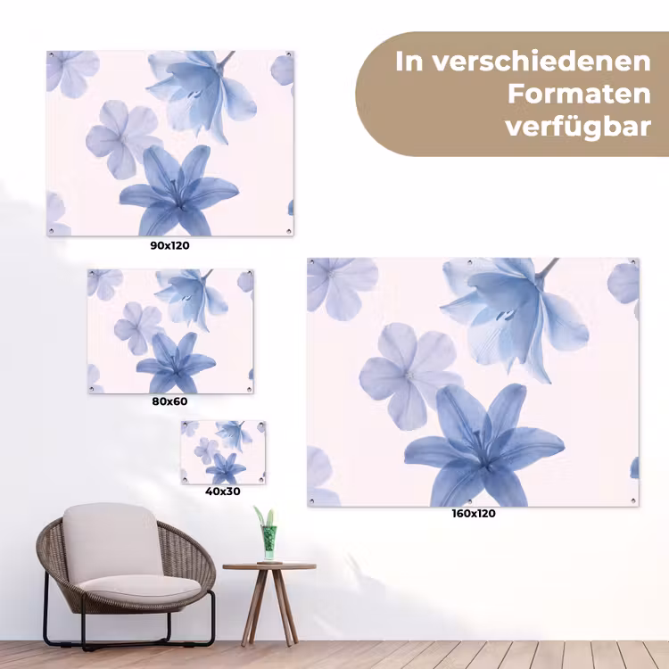Gartenposter - Blumen – Transparent – Modern — 6