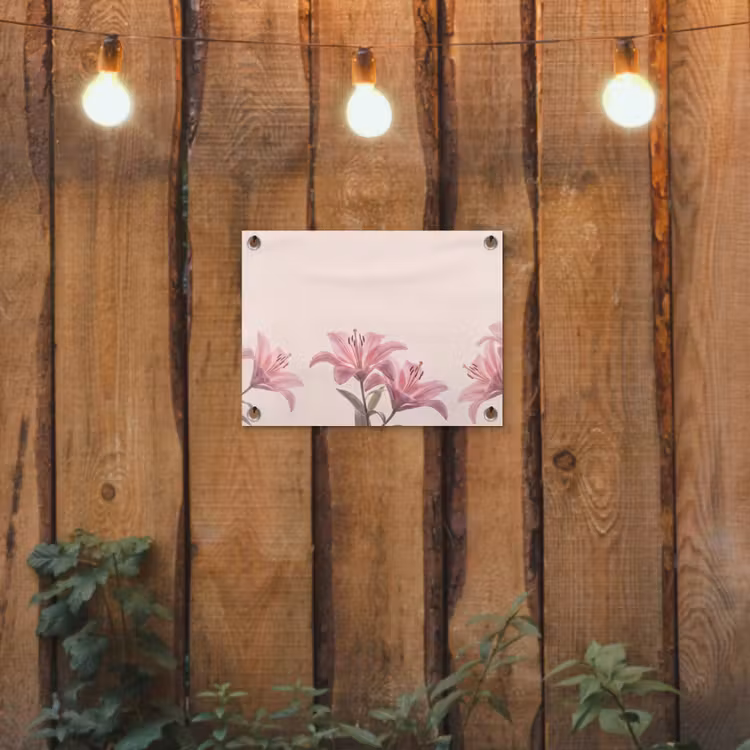 Gartenposter - Blumen – Zart – Flora — 2