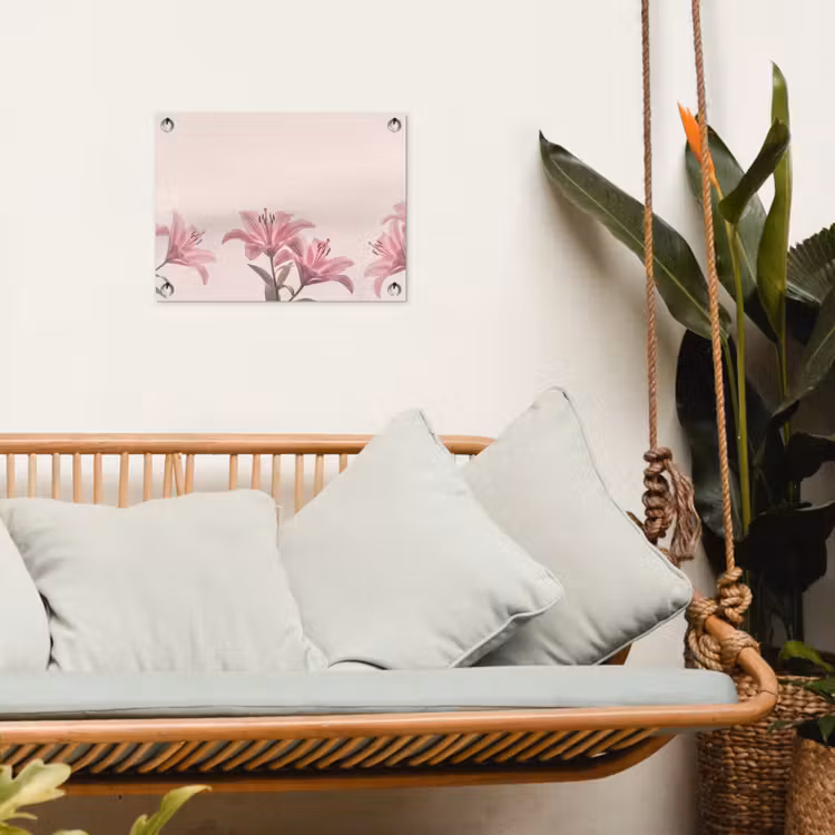 Gartenposter - Blumen – Zart – Flora — 4