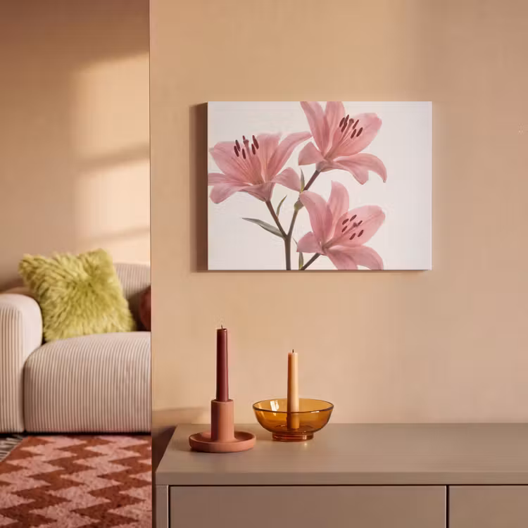 Akustikbild - Blumen – Sanft – Modern — 2