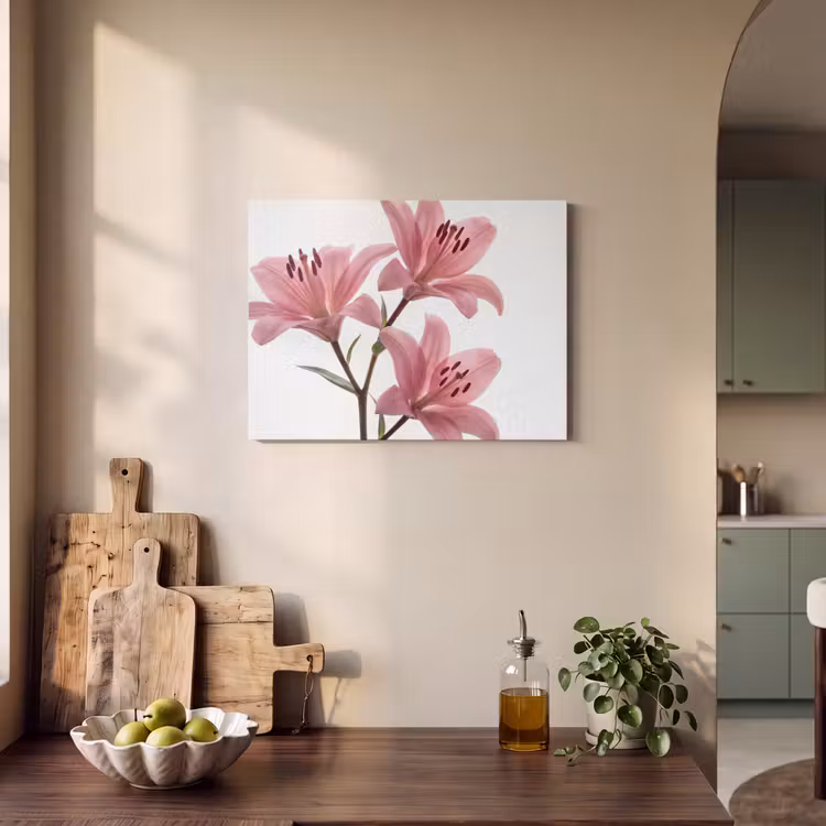 Akustikbild - Blumen – Sanft – Modern — 4