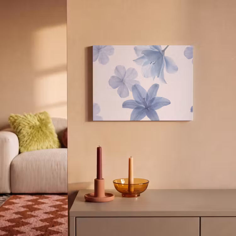 Akustikbild - Blumen – Transparent – Modern — 2
