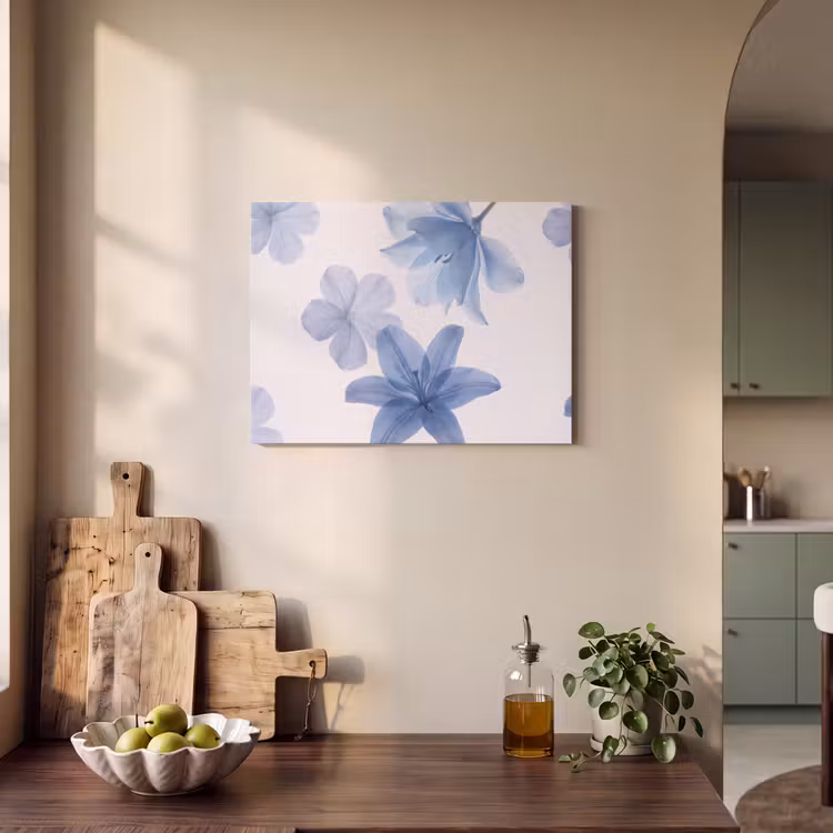 Akustikbild - Blumen – Transparent – Modern — 4