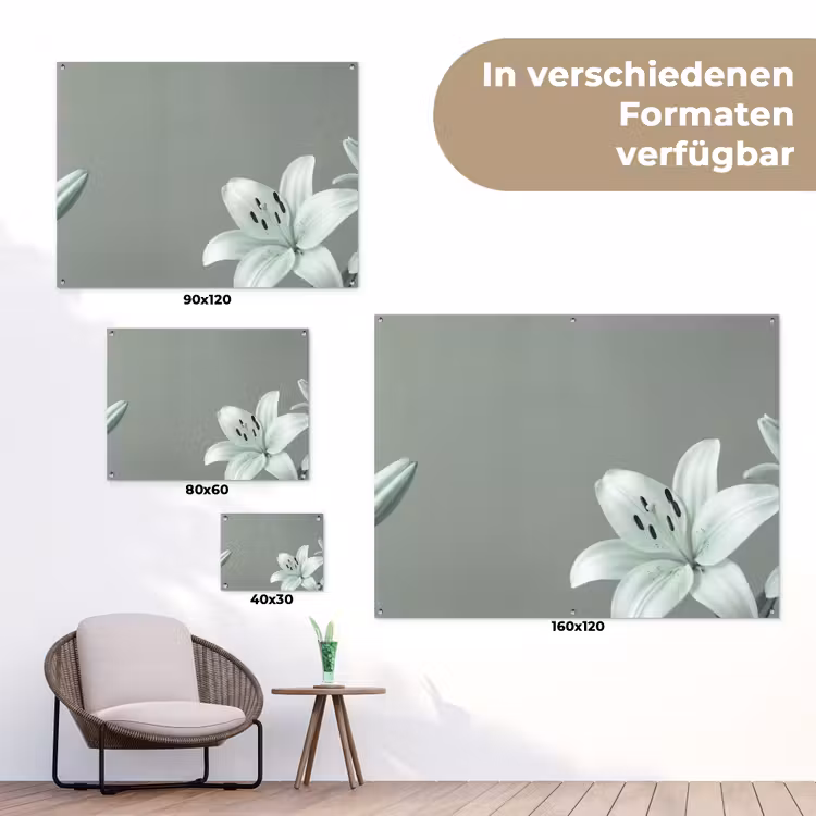 Gartenposter - Blumen – Natur – Grün — 6